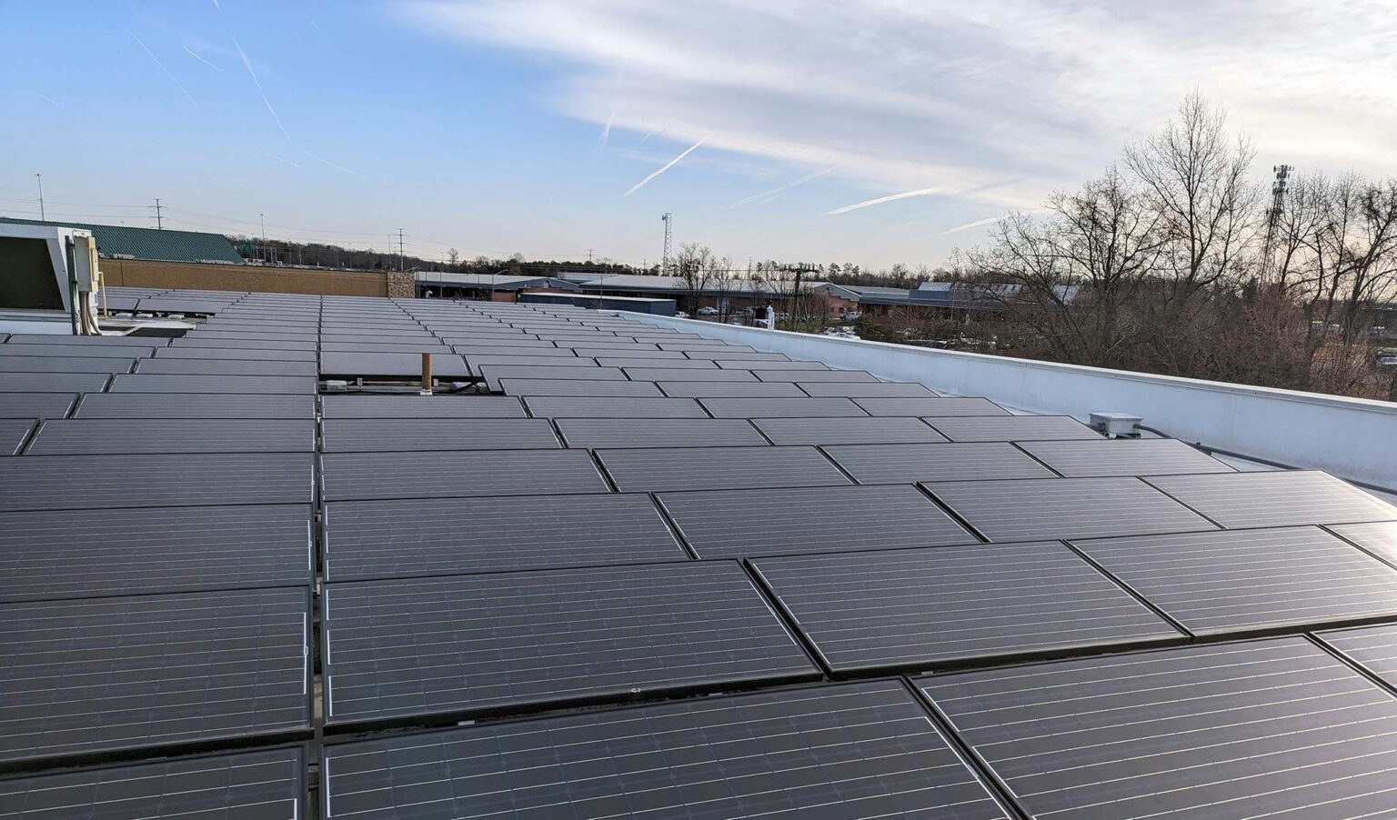 Commercial solar PV install in Bradford